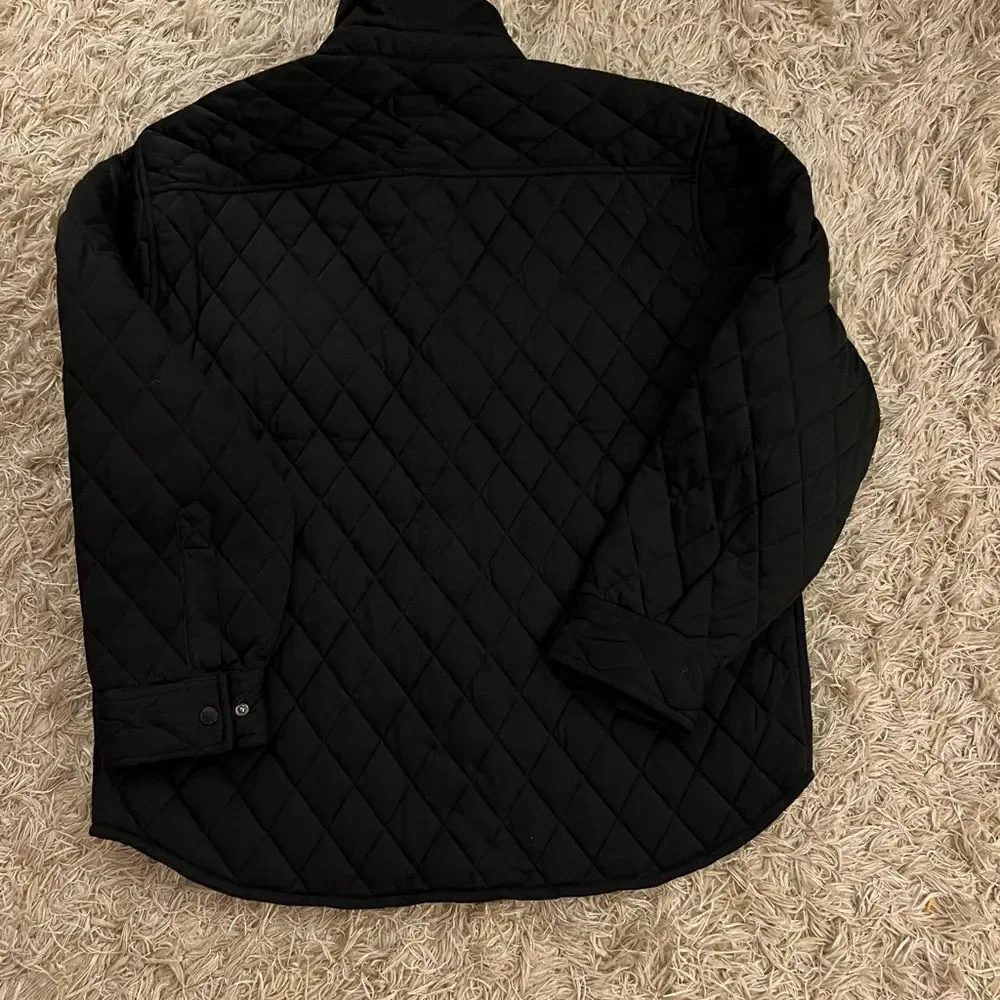 Smiths Black Quilted Jacket mens size XL - Picture 5 of 5